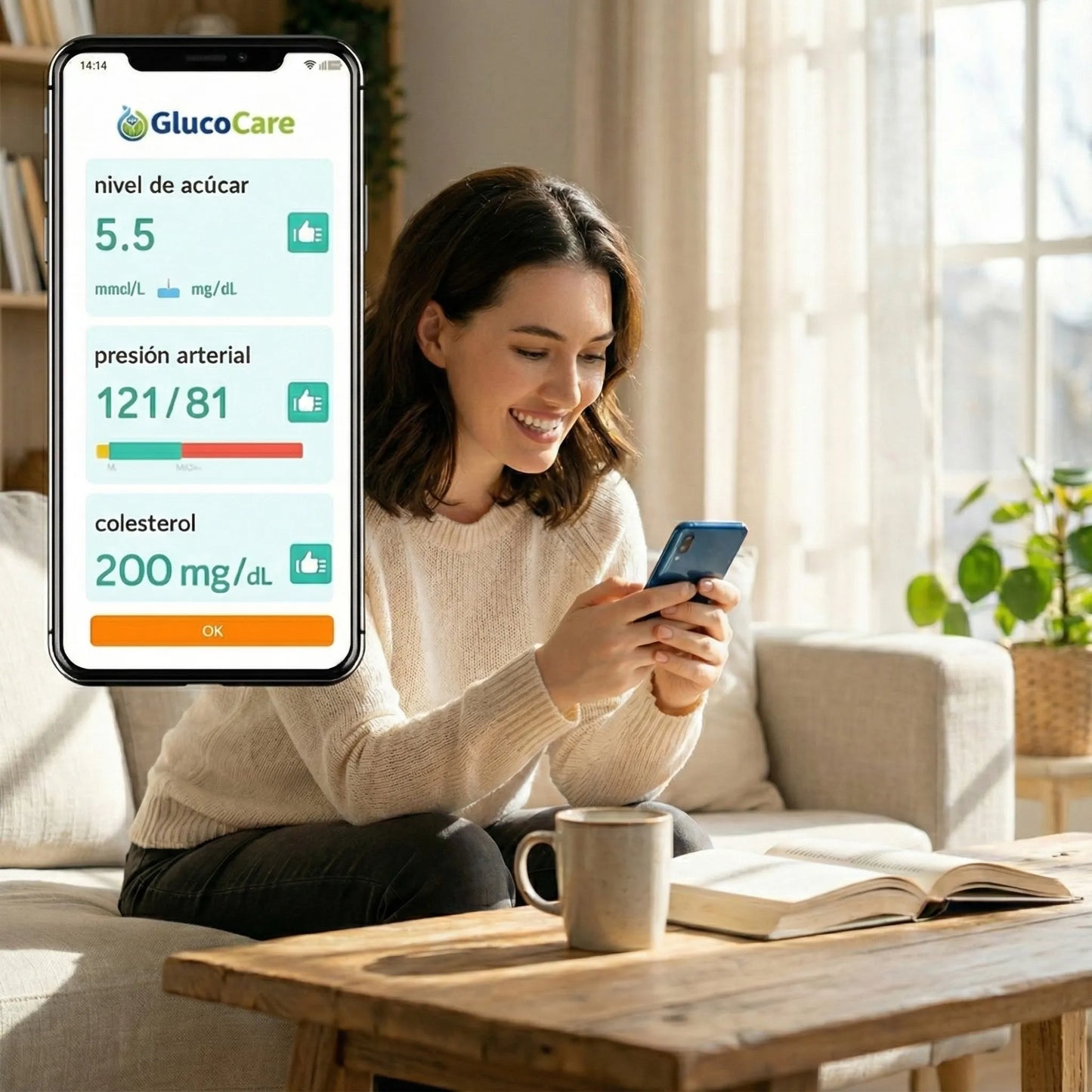 🎁 Oferta de Año Nuevo GlucoCare™ Monitor Vital Sin Dolor + Pulsera Controladora Gratis ¡SOLO HOY!